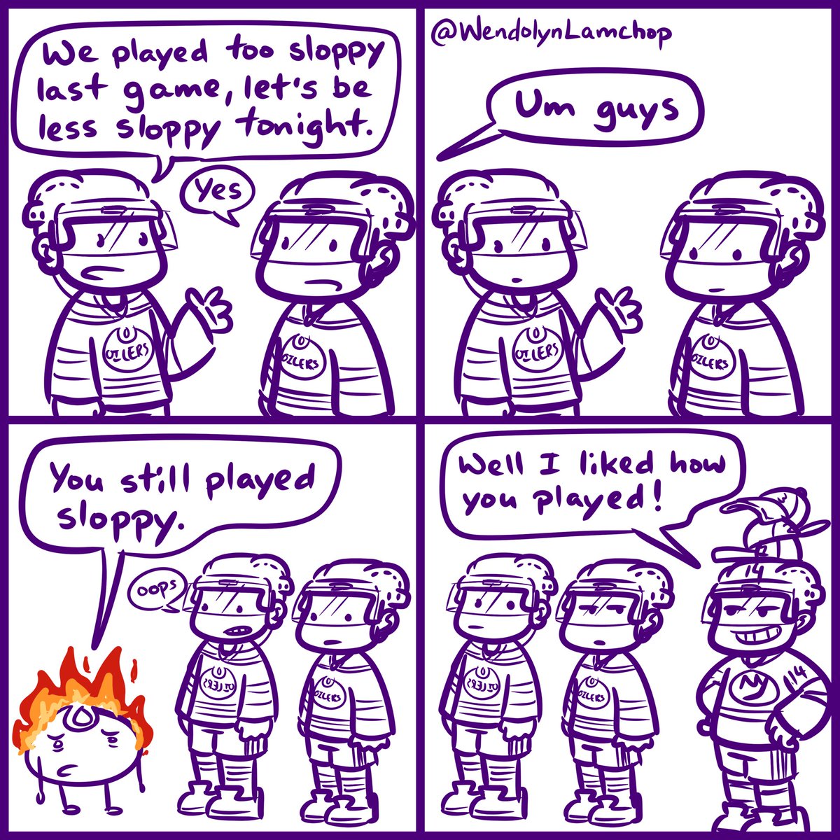 Okie dokie, let’s clean it up for next game…please? 😅