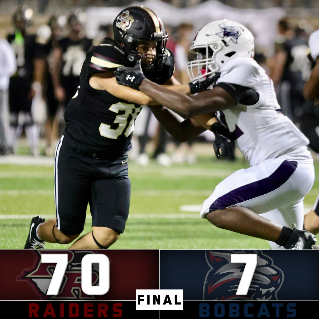 Raiders with another WIN!!!! <a href="/1RoUSeFB/">JoshuaMann#1RoUSe</a> <a href="/RouseRaidersFB/">Rouse High School Football BC</a> #allinonbrotherhood #1RoUSe #A.I.O.B.