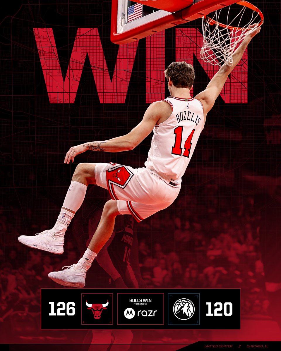 Closing out preseason with a Bulls W 🔥 