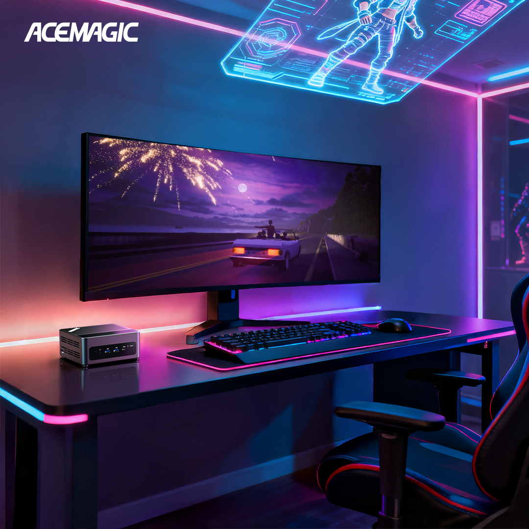 Acemagic_'s tweet image. Mixtape = last night of high school + one epic mixtape 🎶
Acemagic F5A keeps every memory smooth and lag-free.
💬 What’s your most nostalgic high school moment? Reply below!

#Acemagic #Mixtape #NostalgiaAdventure #MiniPC #PCGaming #SmoothExperience #FriendshipAndGrowth