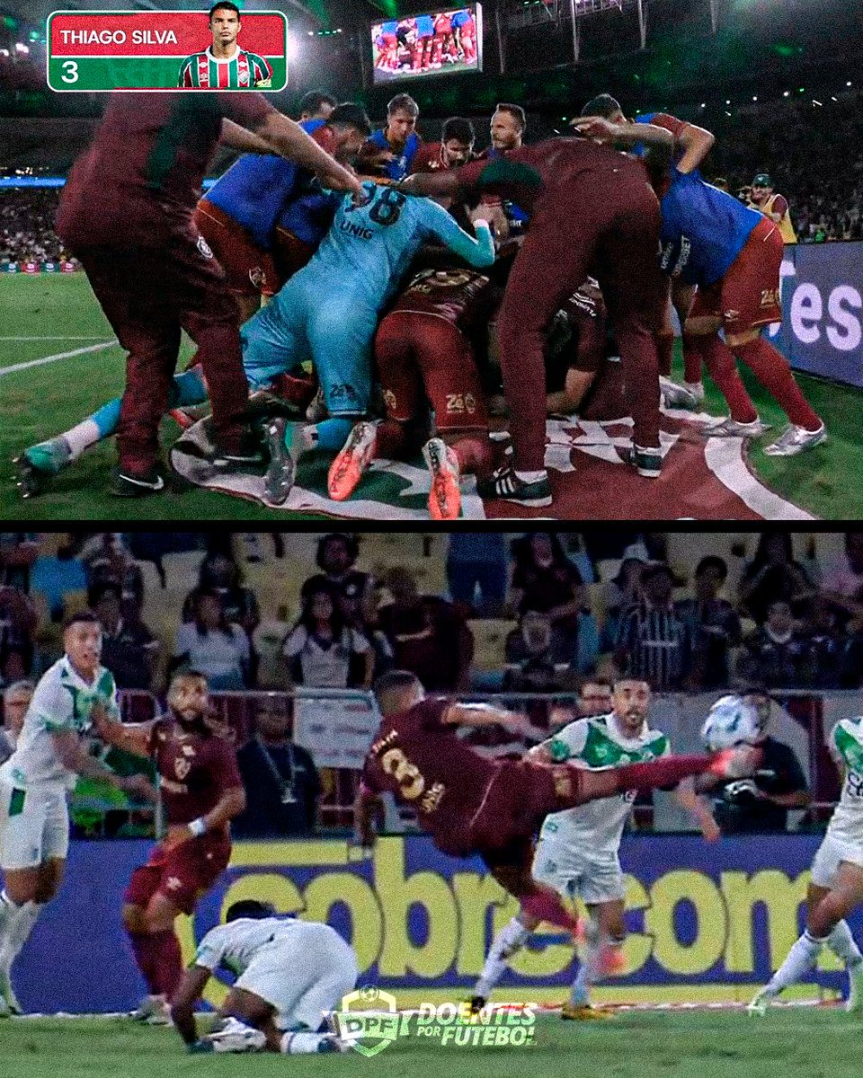 O jogo era horrível. O Fluminense não havia acertado o gol nenhuma vez no JOGO INTEIRO.

Até que, no último minuto, THIAGO SILVA TIRA UM VOLEIO SURPRESA E FAZ UM GOLAÇO NO ÚLTIMO LANCE.

Fluminense vence.

Flu 1x0 Juventude no Maracanã