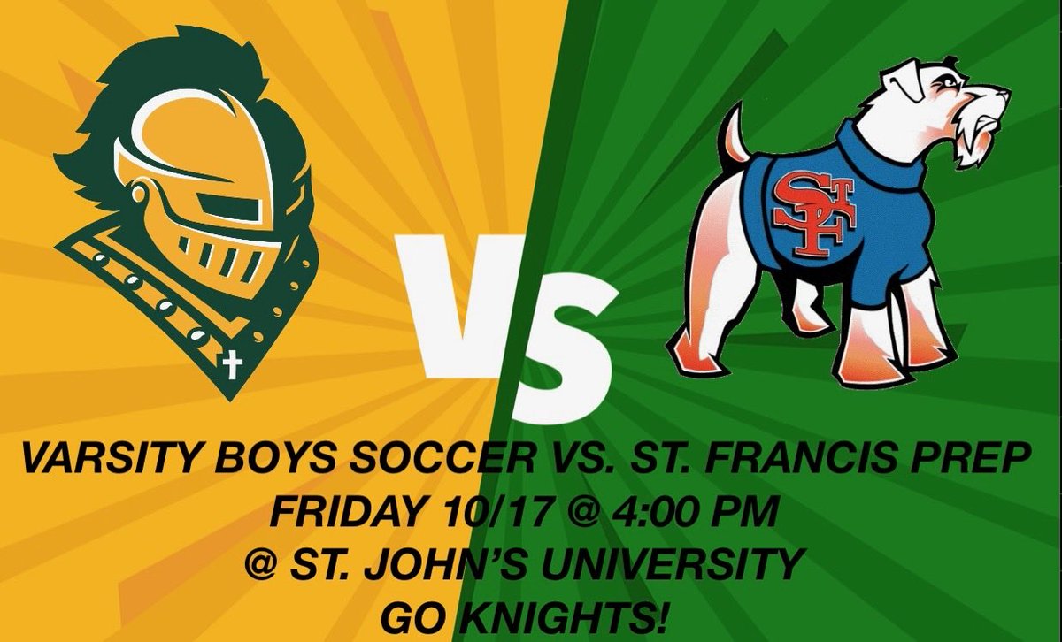 Good luck to the Varsity VSoccer Team. GO KNIGHTS!