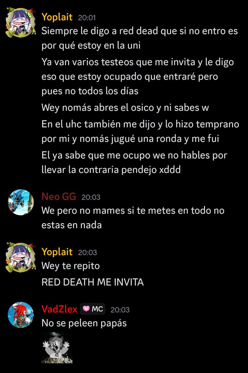 Se pelearon mis papis