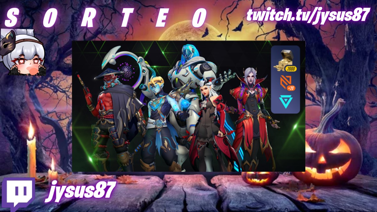 TENDREMOS NUEVO SORTEO CON UNA DINAMICA NUEVA PARA QUE TODOS TENGAN CHANCES DE GANAR CHICOS. Toda la información en nuestros streams en la plataforma morada.
El sorteo será el día 1 de Noviembre muchas gracias OverwatchLatam por el contenido. #OW2LATAM y #OW2Temporada19 <3