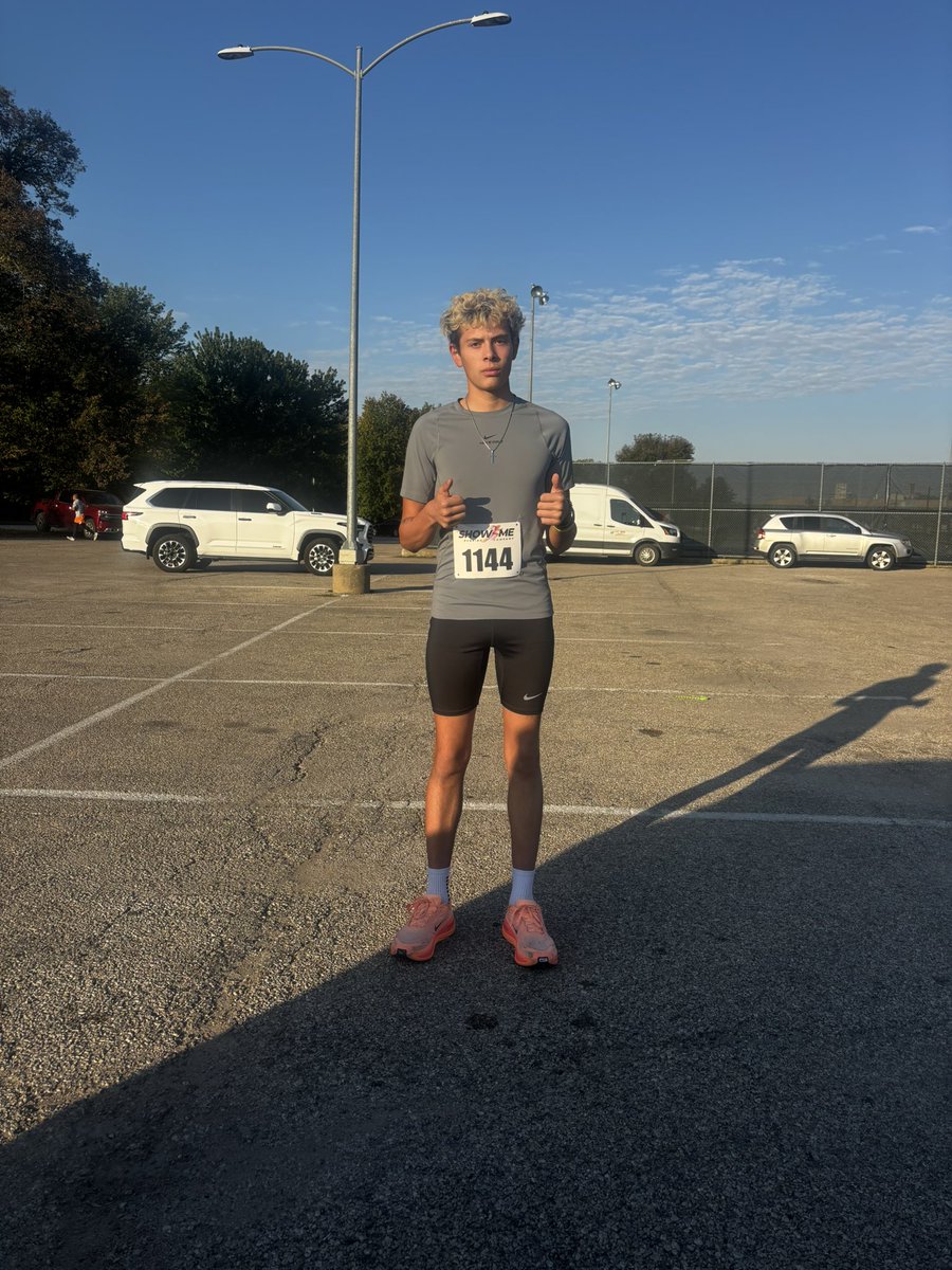 CadenPTrack's tweet image. Hat Trick Trot 5K 🏃 (OCT 4th 2025)

Hat Trick Trot 5k ✅ Came 4th out of 38 males runners. I felt great out there and proud of the progress. Also 3rd fastest male in the race!