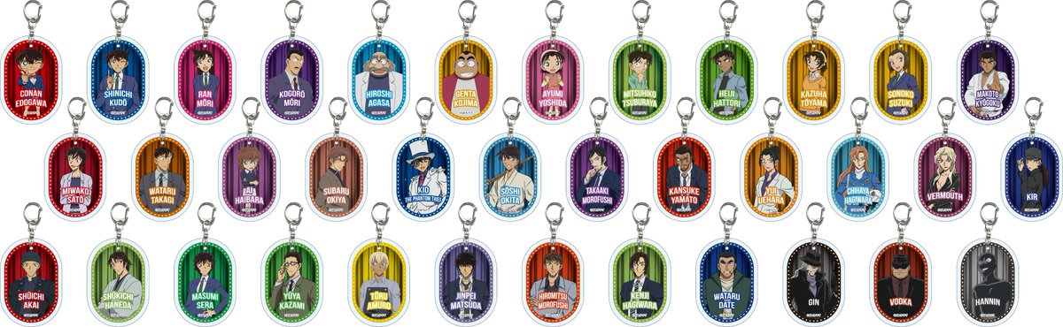 コナンランド 長野シリーズ アクキーセット 名探偵コナンランド【公式】 on X