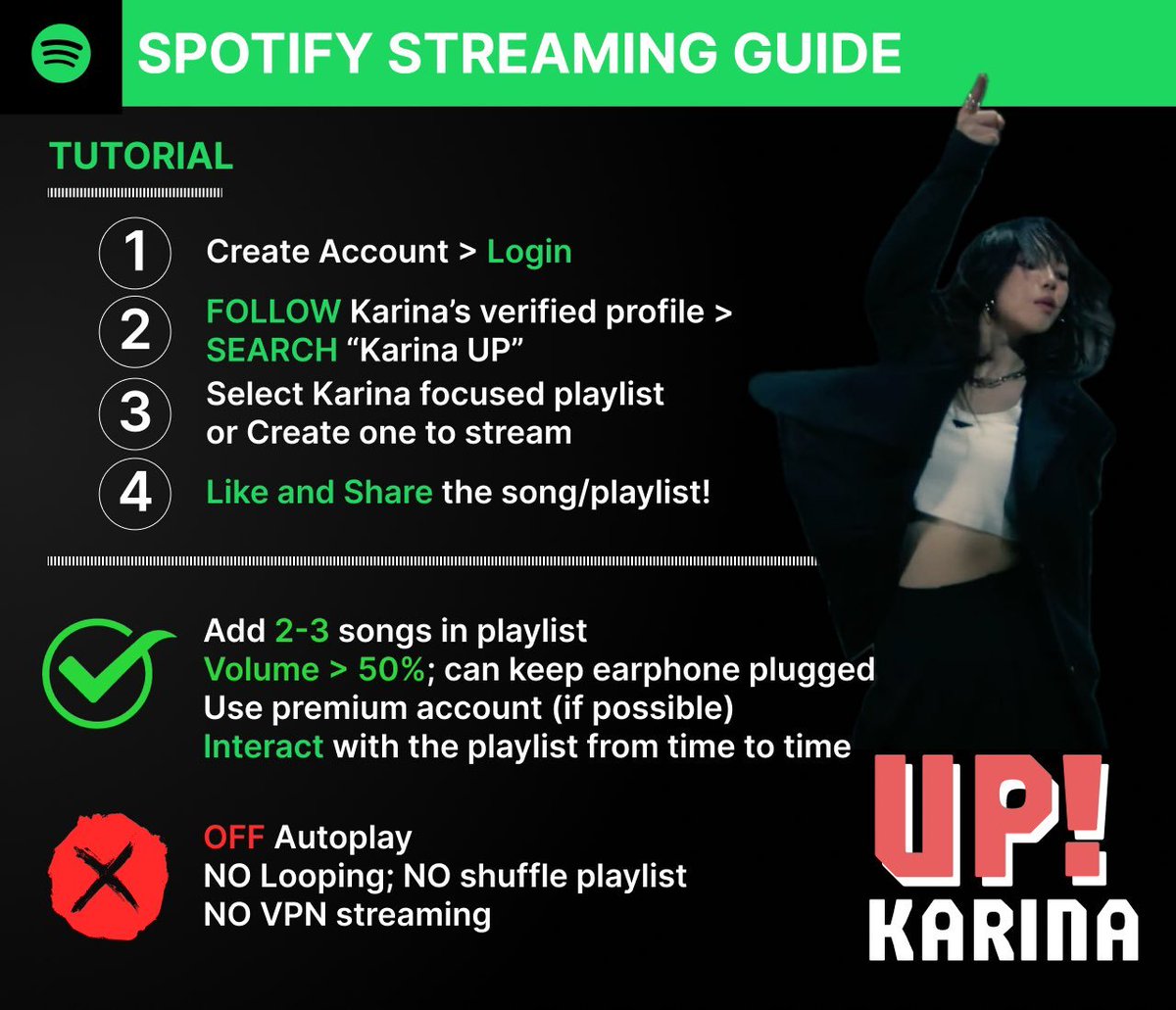 📢 DROP UP LINKS! 🆙

Loveyus, are you still streaming UP? Reply below with UP fresh link and your streaming proof, lets encourage more to join us stream!

🎯: 411 replies 

#KARINA #카리나 #カリナ
#aespa #에스파 <a href="/aespa_official/">aespa</a>