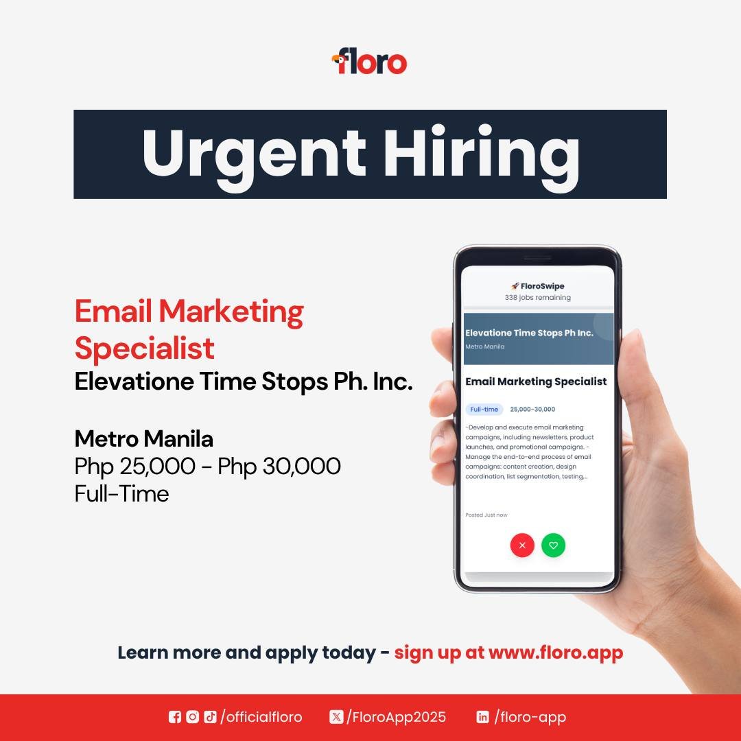 FloroApp2025's tweet photo. Fresh Job Openings Alert! 
Floro App is bringing you new hirings from different companies across various industries — all in one place! 
From healthcare to tech, logistics to construction, your next opportunity might just be waiting for you here. 
 Don’t miss out — sign up now ! https://t.co/viwCZBnGZF