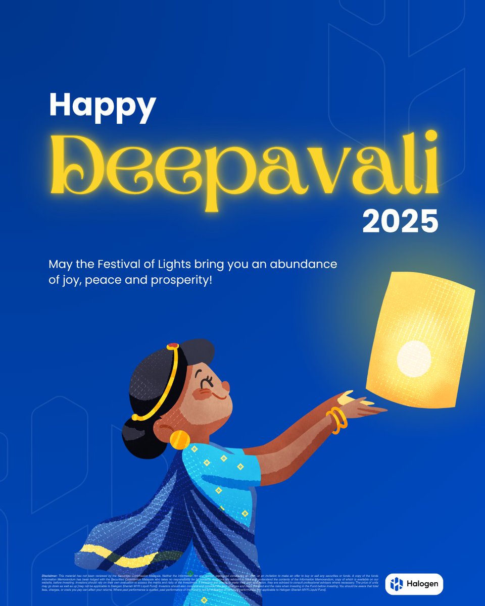 Happy Deepavali from Halogen Capital! 🪔

May the Festival of Lights bring renewed growth and prosperity in your life and crypto investment journey.