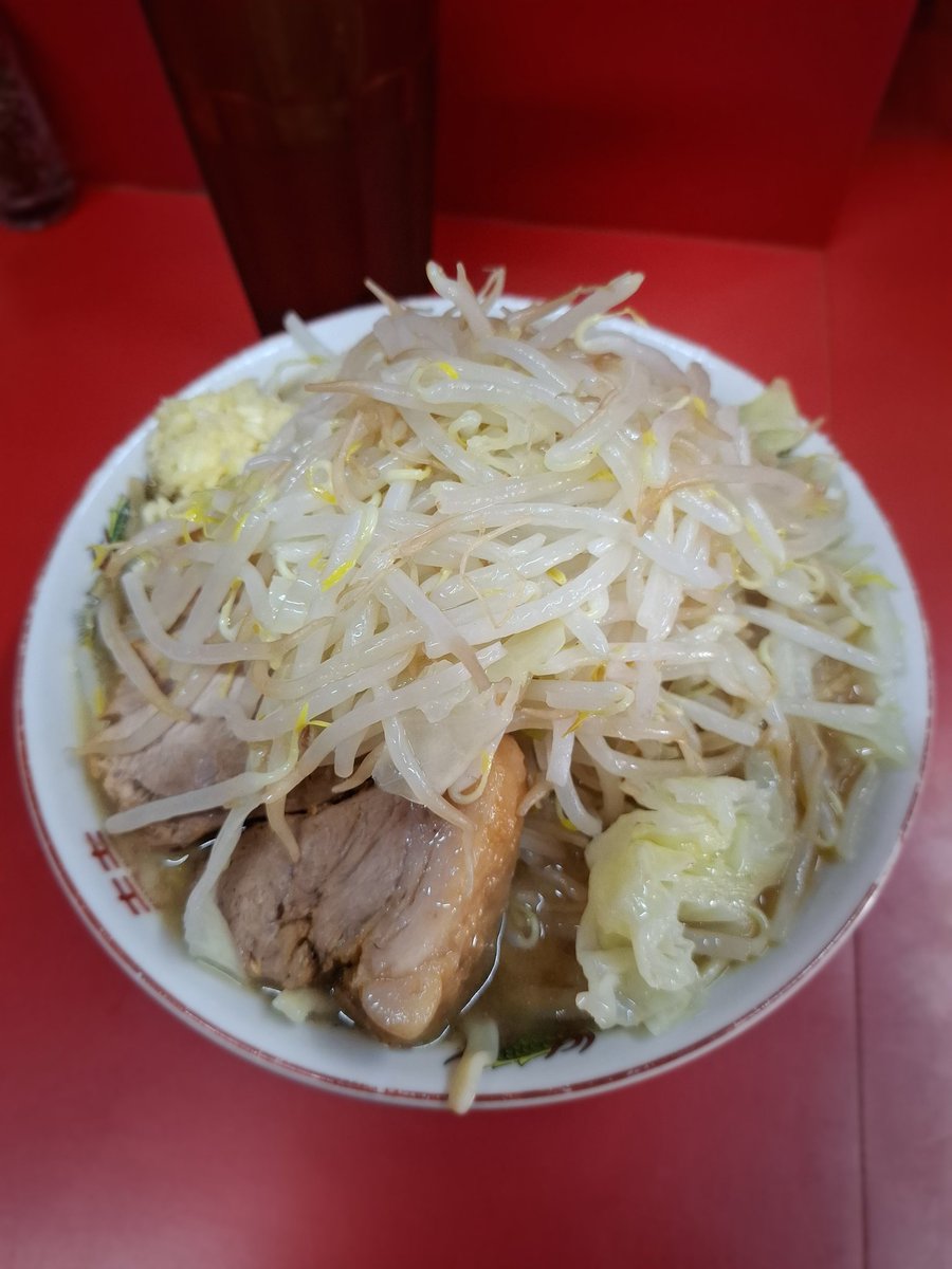 unkoburyibty's tweet photo. ラーメン二郎京都店
ラーメン半分（1000円）

半年ぶりの二郎
超うまかったー！
胃が縮んだのか半分で腹いっぱい https://t.co/FouV1oIdSn