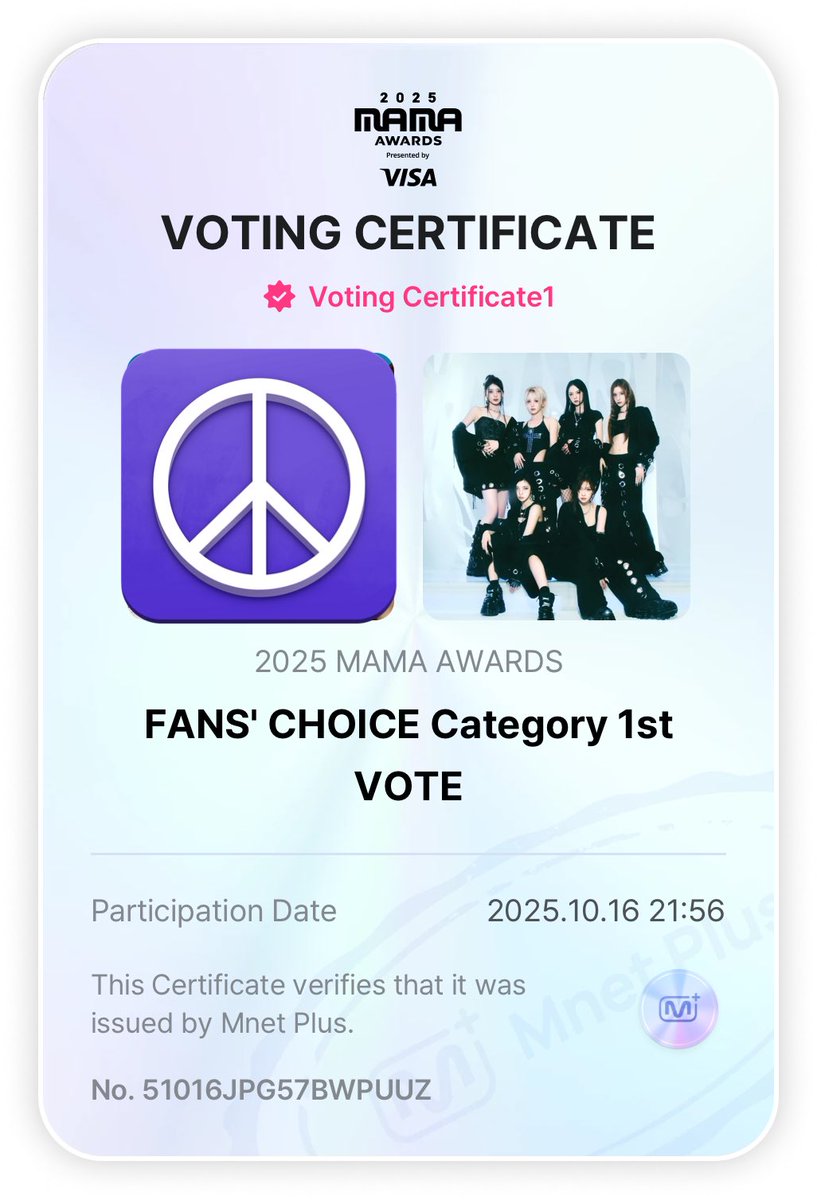 Hazelve1's tweet photo. I vote on #2025MAMAVOTE for #KEP1ER https://t.co/hHK0OAQr6I