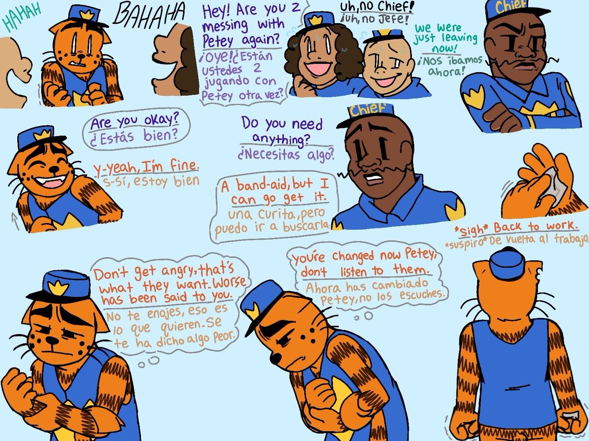 💢 Jailbird 💢 

( Context below / contexto a continuación )

#peteythecat #dogmanchief #dogmanmaude #dogmanau #dogman swap au