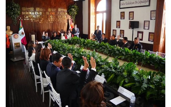 🟠 #Tlaxcala se fortalece con la unidad y la confianza entre los pueblos: Maribel León 👇🏻

📲385grados.com/8-columnas/927…