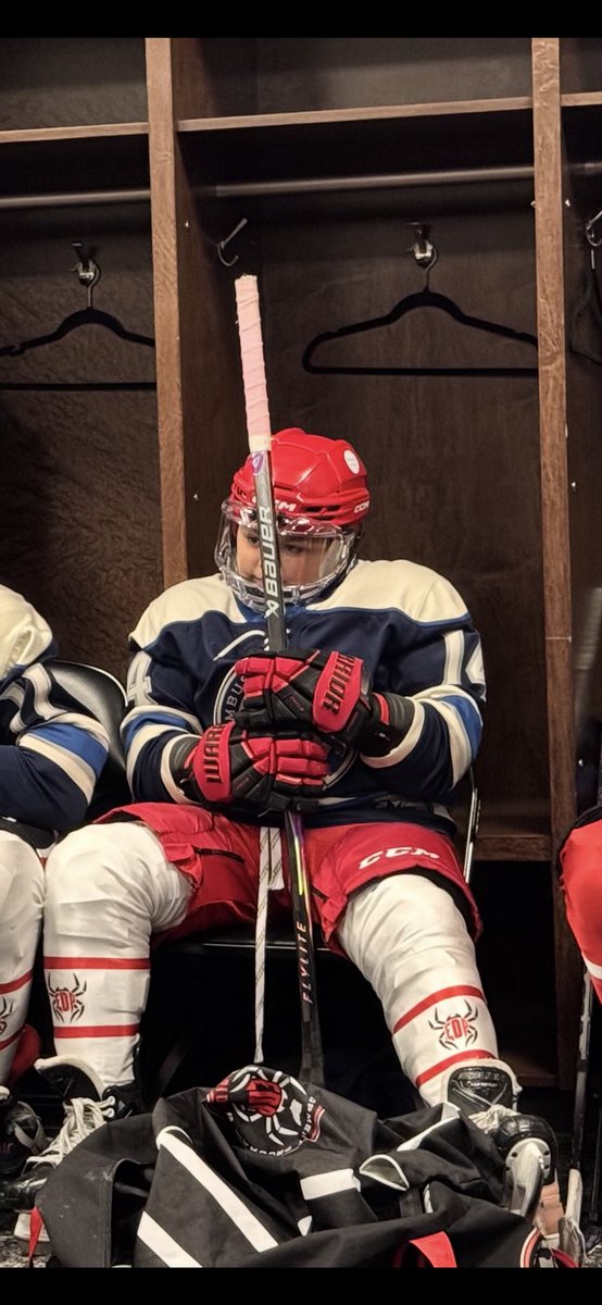 The Blue Jackets are now 0-7 when my son participates in a Future Jackets Star Intermission Skate. #CBJ #BlameSamuel