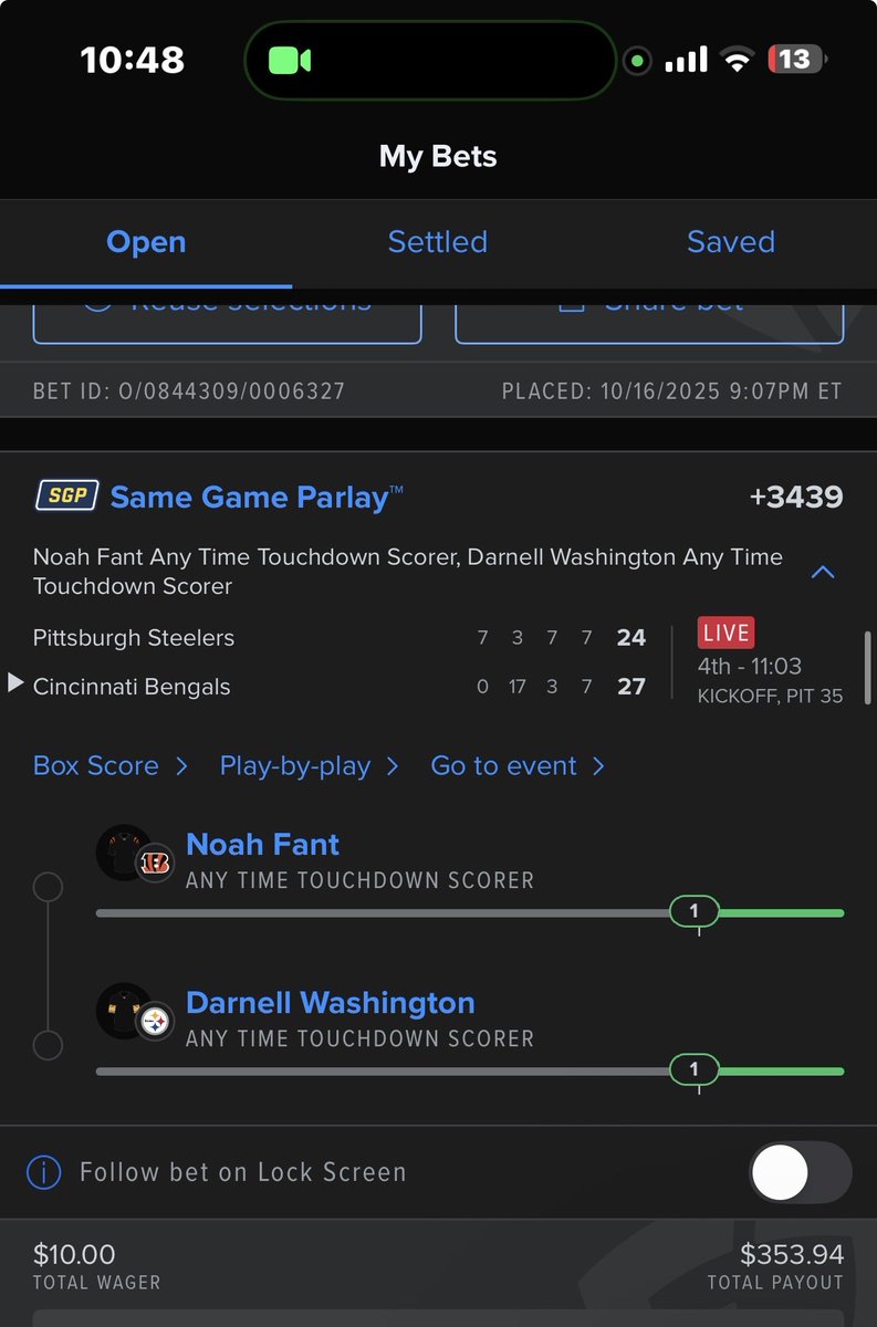 DeeDotRob's tweet image. @BlazinHotBets I put in TWICE on accident lmao 🤣 Cash App $dopekitty