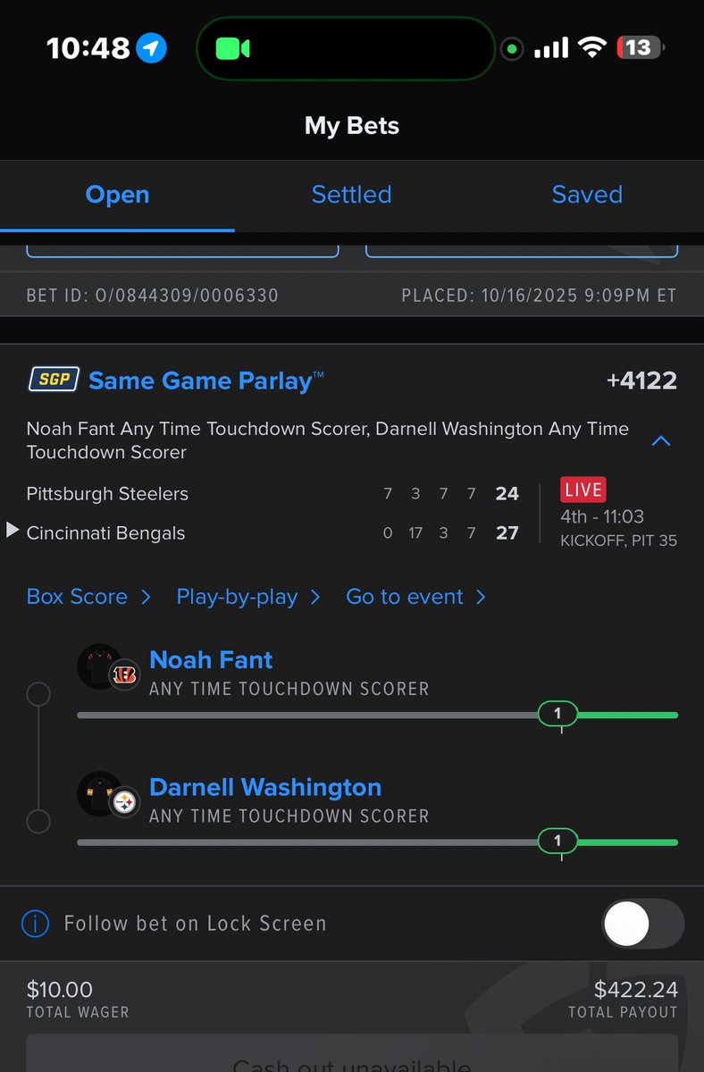 DeeDotRob's tweet image. @BlazinHotBets I put in TWICE on accident lmao 🤣 Cash App $dopekitty
