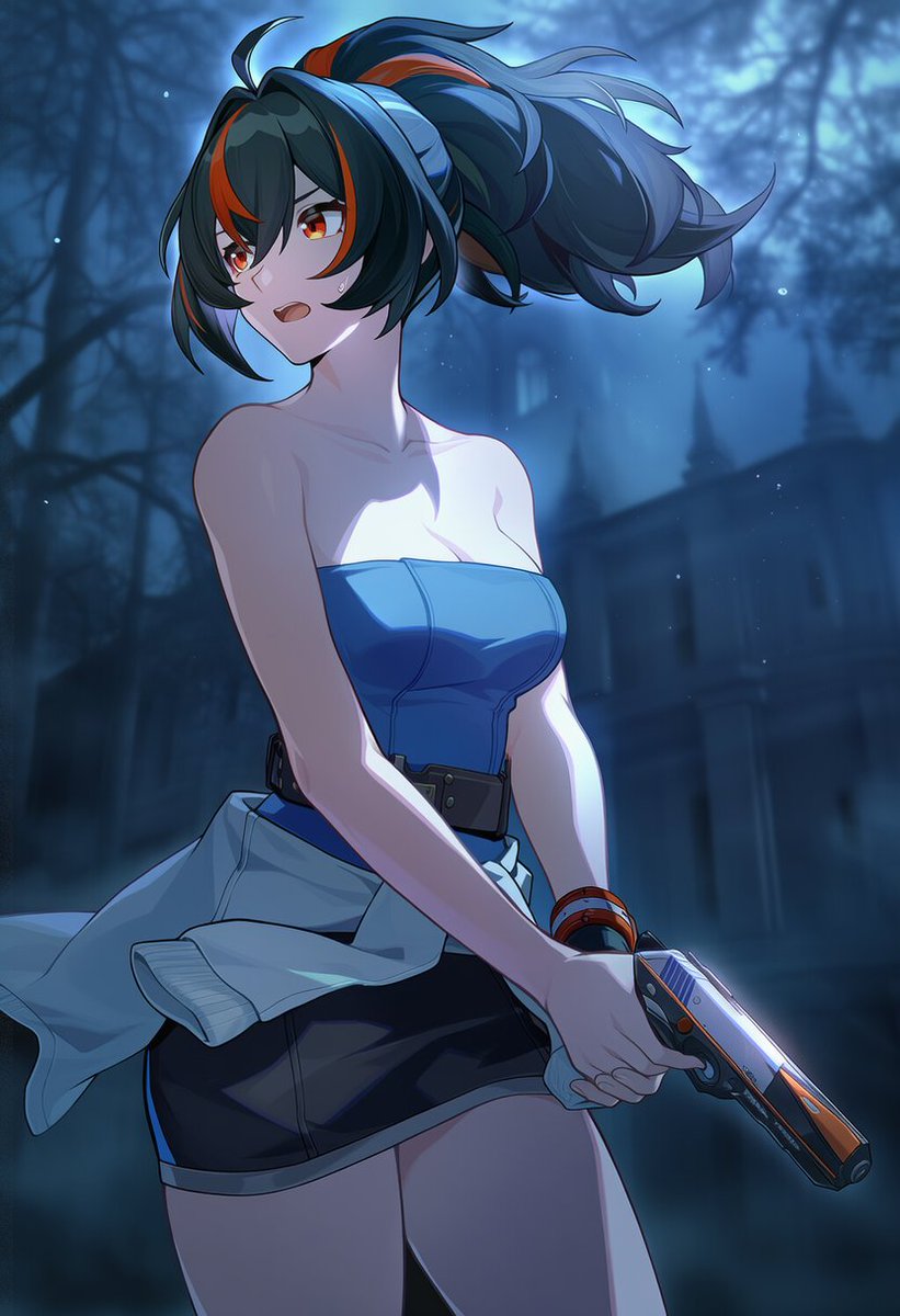 Zhu Yuan in Resident Evil universe 👀 Zhu Yuan/ 朱鳶 / 朱鸢