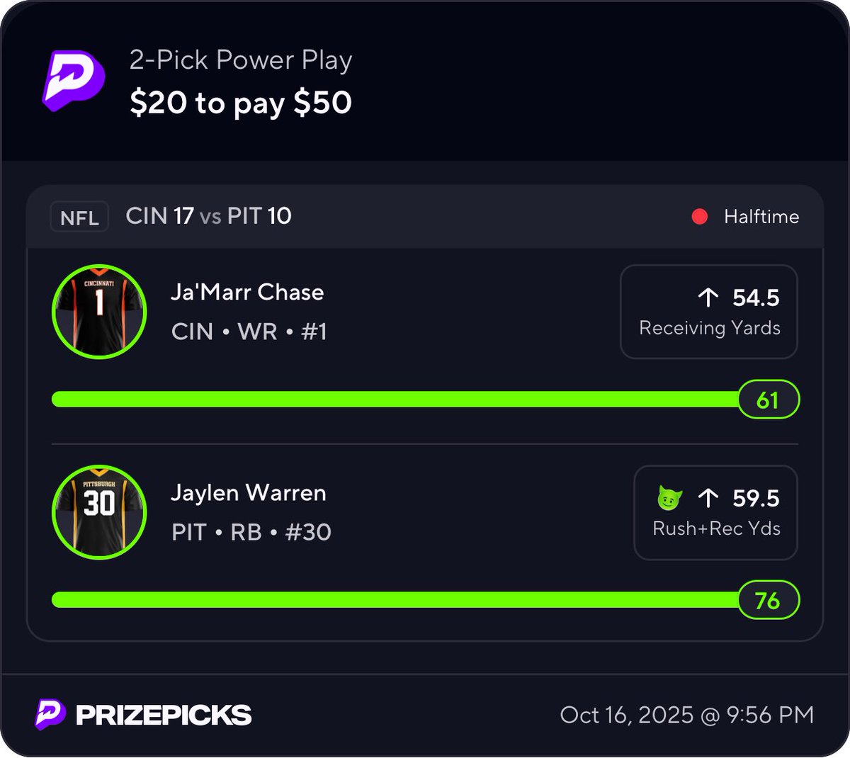 clutchlocks1's tweet image. BANGG🤑, FLASH SALE BANG 1H💰

LINK 🔗 🫵🏽 t.me/prizepickdaily…

#PrizePicks #NFLProp #DailyFantasy #GamblingTwitter #SportsBettingX #PrizePicksNFL #GamblingX