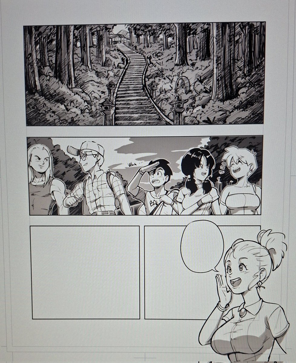 Remember the last post about C18? Well today i was working on it. Don't forget to follow me for more 😉

#Gohan #videl #dragonball