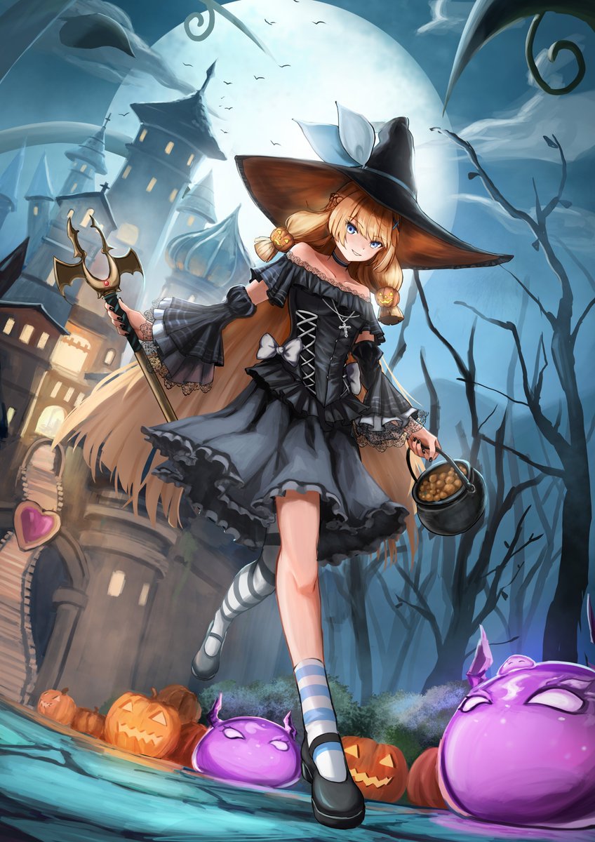 Alice - Trick or Treat 🍬🍭

Full video timelapse: youtube.com/watch?v=pJz7ut…

#grandarchive #fanart #illustration