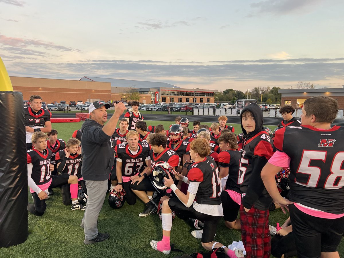 Your Warrior Freshman Red squad finish the season with a perfect 9-0 record. 

Good things lie ahead for this group. 

42-7 victory tonight versus rival Mukwonago. 

Lots of growth this season. Stay hungry. Let the success motivate you. Stay humble. 

1Warrior &amp; Bleed Black