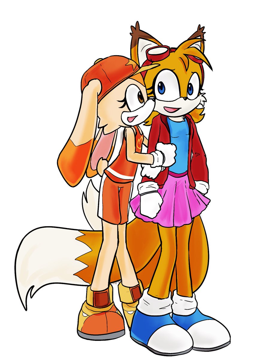 VioletNovaGalxy's tweet photo. Comm from an anonymous artist.
#SonicUnion AU #Taiream #TailsTheFox #PattyRose #CreamTheRabbit #CreamPrower https://t.co/lLUDVjsmUS