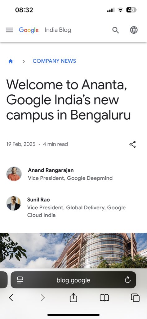 RupayiRaja's tweet image. Google may create call center or data center jobs somewhere else…

But the Google Deepmind  real smart brains — the engineers, developers, and innovators — will always be in Bengaluru. 💪💻

#Bengaluru #TechCapital #Google #India