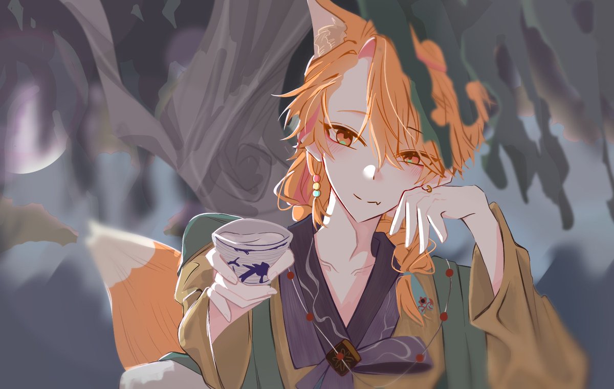 #요즘히피그림
여우가 실존을 한다고 🦊