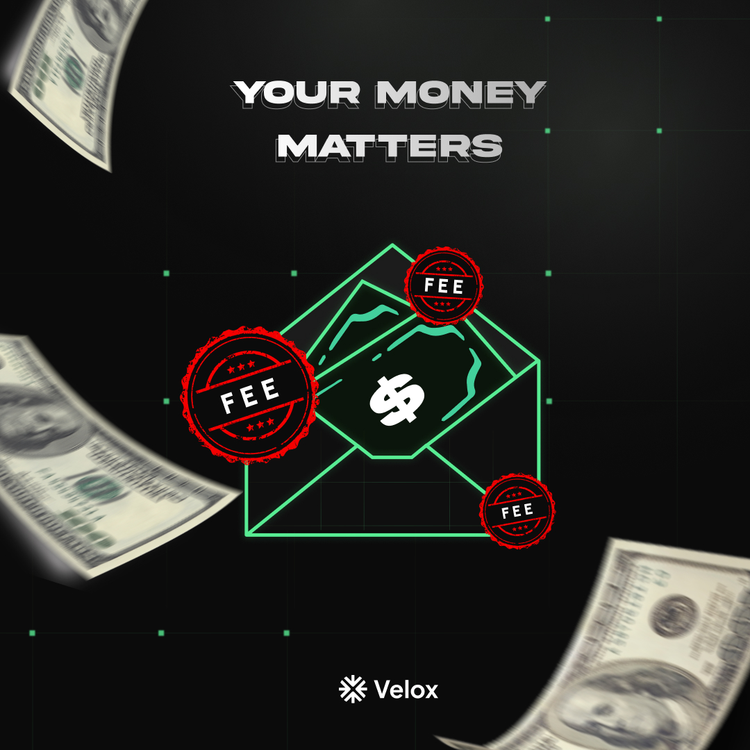 Why pay $10 to send $50?
With Velox,
 fees start at 0% 
— and your money arrives in seconds.

How much did you pay in fees last time you sent money home?
👉 Comment below!

#NoMoreHighFees #Remittance #MoneyTransfer #LowFees #SendMoneyHome #veloxwallet #PhilippinesFinance