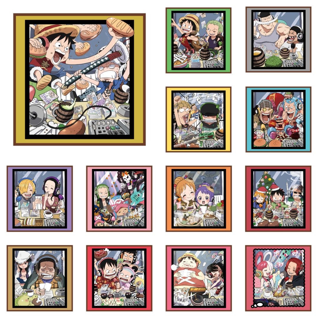 グッズ情報】 TVアニメ『ONE PIECE』25周年記念 ニッポン放送70周年