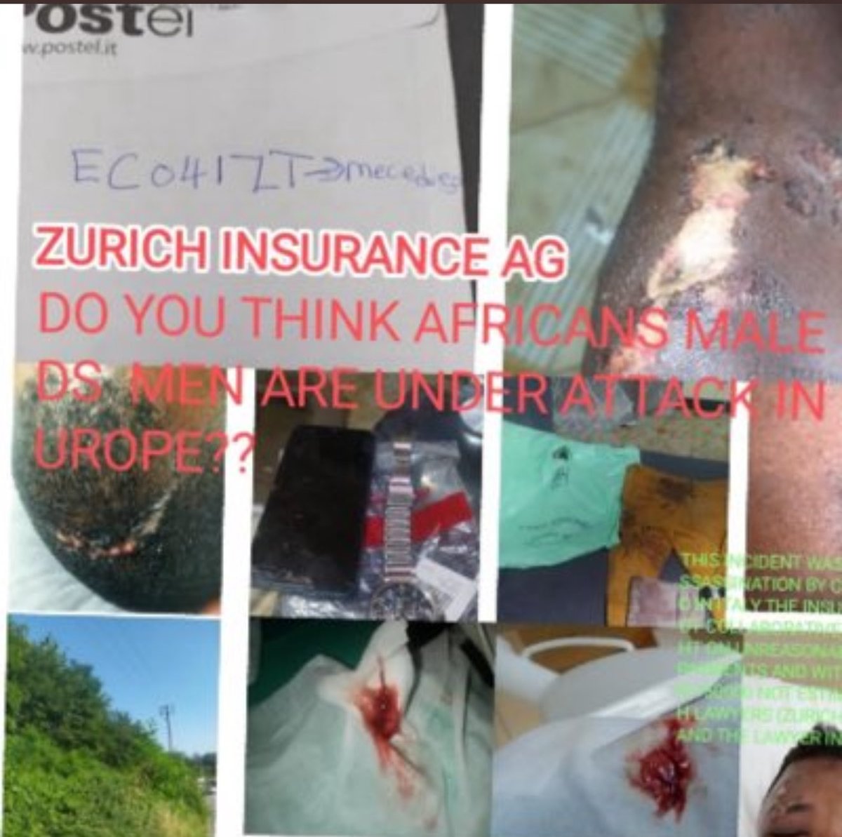 Knot73211261's tweet photo. YES BELIEVE ITALY 🇮🇹 TO BE CHRISTIAN COUNTRY BUT THE ATROCITIES COMING FROM LOMBARDIA IS GETTING TOO ALARMING THE DEHUMANIZING AND RACISM OF NIGERIANS IN THIS AREA LIKE #MONZA #ARCORE #CARNATE and beyond is PURE EVIL..
This guy here was run over by car in 2023 AFTER HE JUST GRADUATED IN A NURSING SCHOOL PROGRAM..