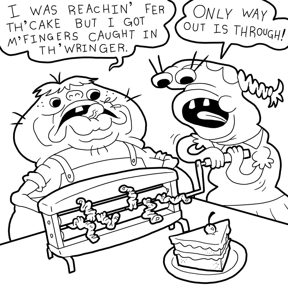 INKPHOBIA!!! (Inktober 2025) Day 16 - Blunder

#inktober #inktober2025 #inktober2025blunder #blunder #wringer