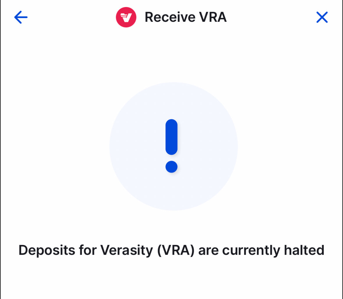 Ramelijan_'s tweet photo. $VRA deposits have now been halted on @coinspot. 

@verasitytech are cooking something crazy 🧑‍🍳 

POV MIGRATION IS HAPPENING!!! 🔥 https://t.co/lzxLzwsUMX