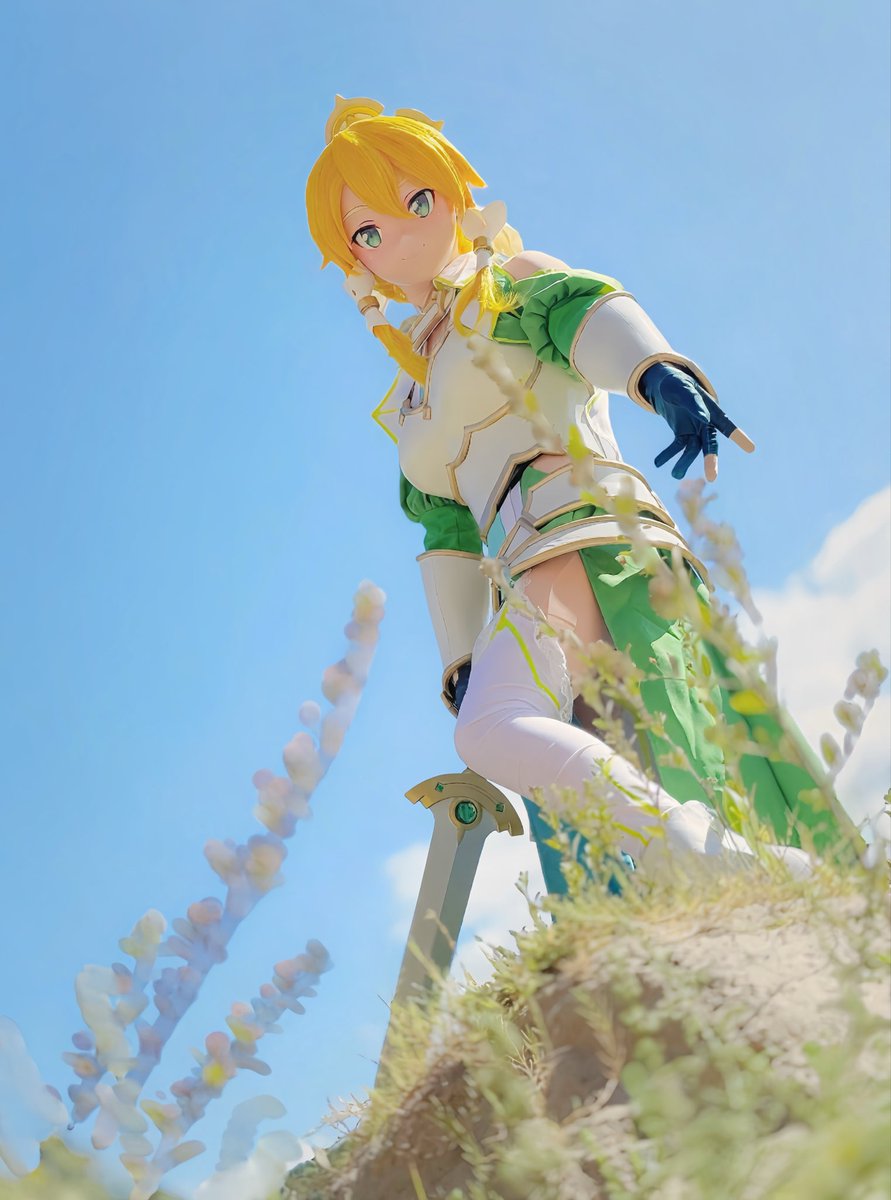 リーファちゃんかわいい💕
🎭：<a href="/SIGMA93996951/">造型工房SIGMA公式</a>
📷：ヤマキ さん 
#kigurumi  
#着ぐるみ 
#ソードアート・オンライン 
#リーファ 
#造型工房SIGMA
#金曜日だから金髪貼る