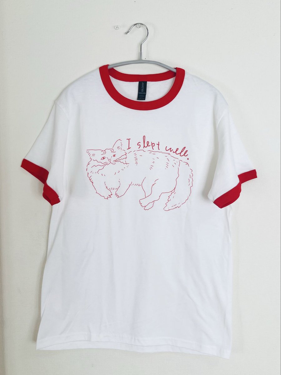 cem_utsugi's tweet photo. Tシャツできました。
#cornerprinting
ニャンフェス🐈今週の日曜日です！！
11:00-16:00（当日券は13:00より販売🚶）
🏢東京都立産業貿易センター
私たちは5階です！！B-29.30にいます！
ニャンテン堂という名前で出展しております。
#ニャンフェス22 #宇都木チエミ https://t.co/VenJLPPQmi