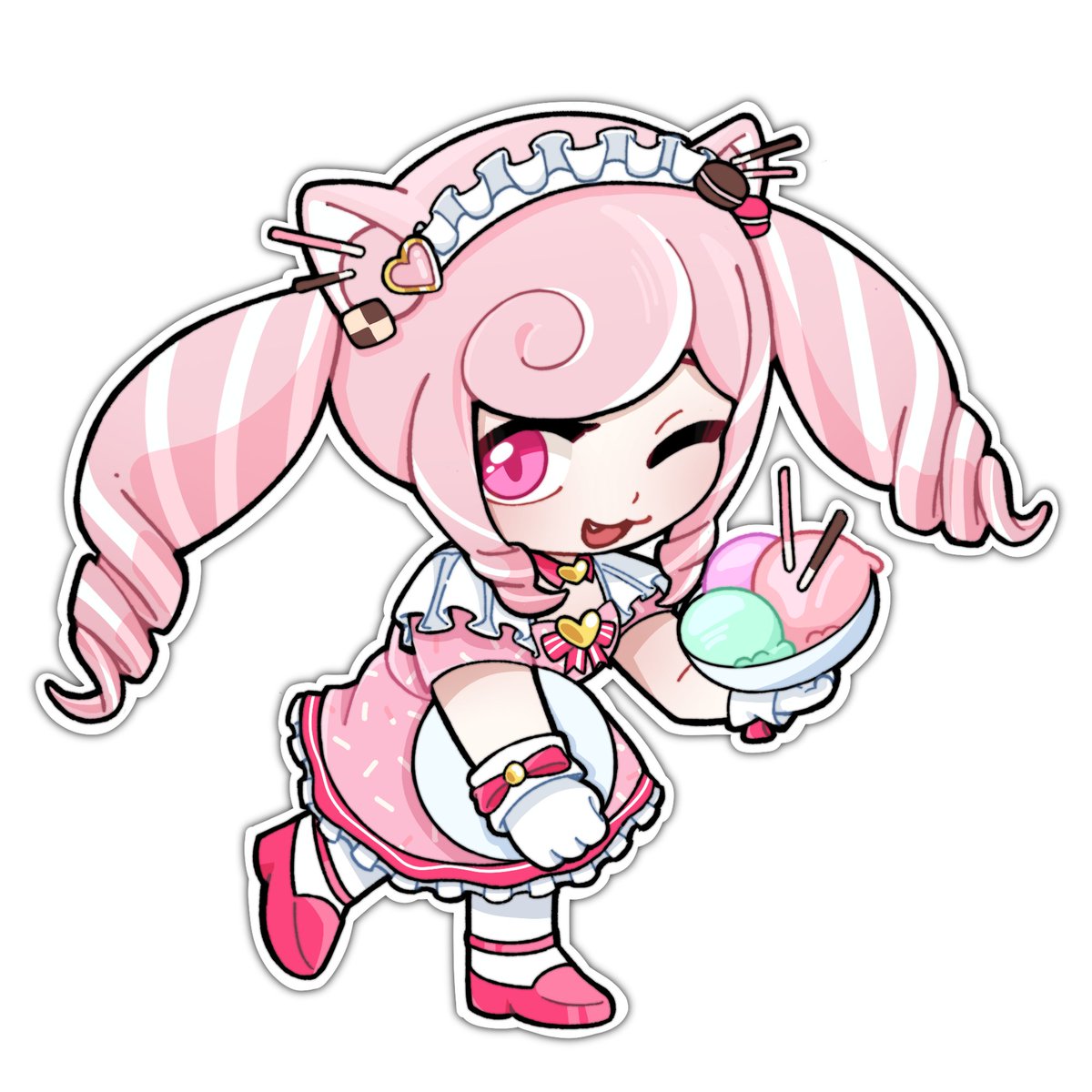 junpoe_'s tweet photo. Chibi skeb for @nintendorabIe!! (¯▿¯)/

VGEN is linked in my pinned tweet and profile if anyone would like one! the chibi skebs are currently half off!✨ https://t.co/q9ltjYz2vU