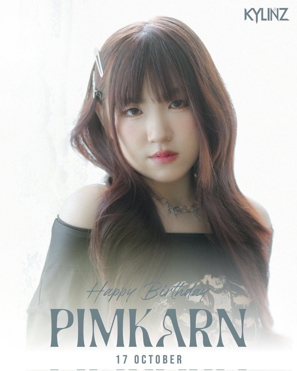 KylinzOfficial's tweet image. HAPPY BIRTHDAY Pimkarn KYLINZ! 🎉🩵

🧸✨ ขอให้ปีนี้อบอุ่นเหมือนอยู่ในอ้อมกอดตุ๊กตาตัวโปรด และสดใสเหมือนรอยยิ้มของสาวเท่หัวใจนุ่มฟู 💎🌷

#PimkarnKYLINZ #KYLINZ #IC45