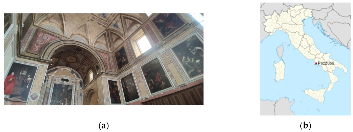 qubsmdpi2023's tweet image. 🖼️✨ A diagnostic analysis of San Patroba che predica ai fedeli di Pozzuoli (1635–1637) by Massimo Stanzione reveals new insights into the artist’s technique, palette, and restorations.

🔗 mdpi.com/2412-382X/7/4/…

#CulturalHeritage #XRF #MultispectralImaging  #Pigments