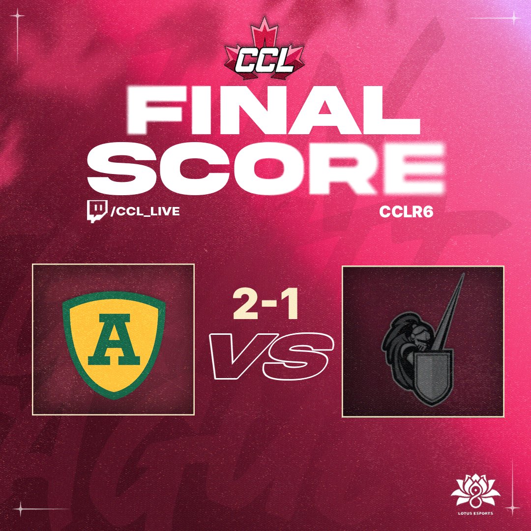 Esports_CCL's tweet photo. AND THERE REMAINS ONE UNDEFEATED TEAM LEFT!

@ualberta_esa fights back from losing map 1 to take the series 2-1

Join us tomorrow for some CCL VAL Fall Series! https://t.co/bY83E25U7K