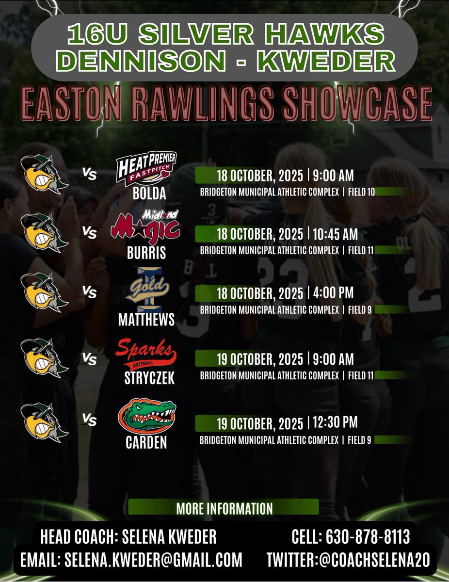 danistone2027's tweet photo. Super excited to be in O’Fallon this weekend! We would love to see you there!! @SilverHawkSball @CoachSelena20 💚💚 https://t.co/WyRKTLQLK5