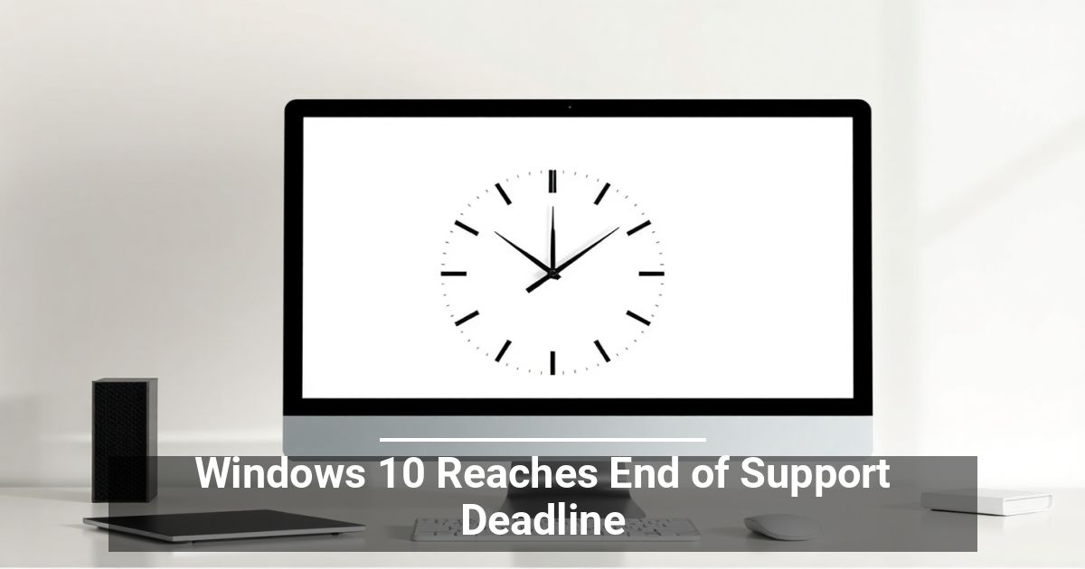 CompunetTech's tweet image. Windows 10 Reaches End of Support Deadline: As of October 14, 2025, Microsoft officially ended support for Windows 10, marking the close of an era for one of the company&apos;s most widely used operating systems. This wasn&apos;t […] bit.ly/3W6u7IJ