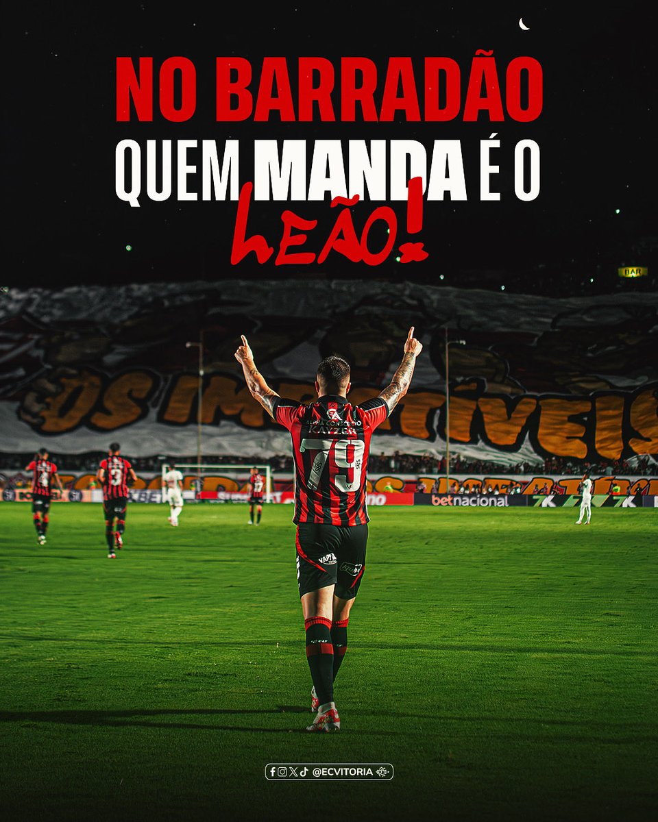 NÃO. TEM. JEITO. 🔴⚫️🦁

#PegaLeão #PorNossaHistória #Brasileirão2025 #JogaremosJuntos