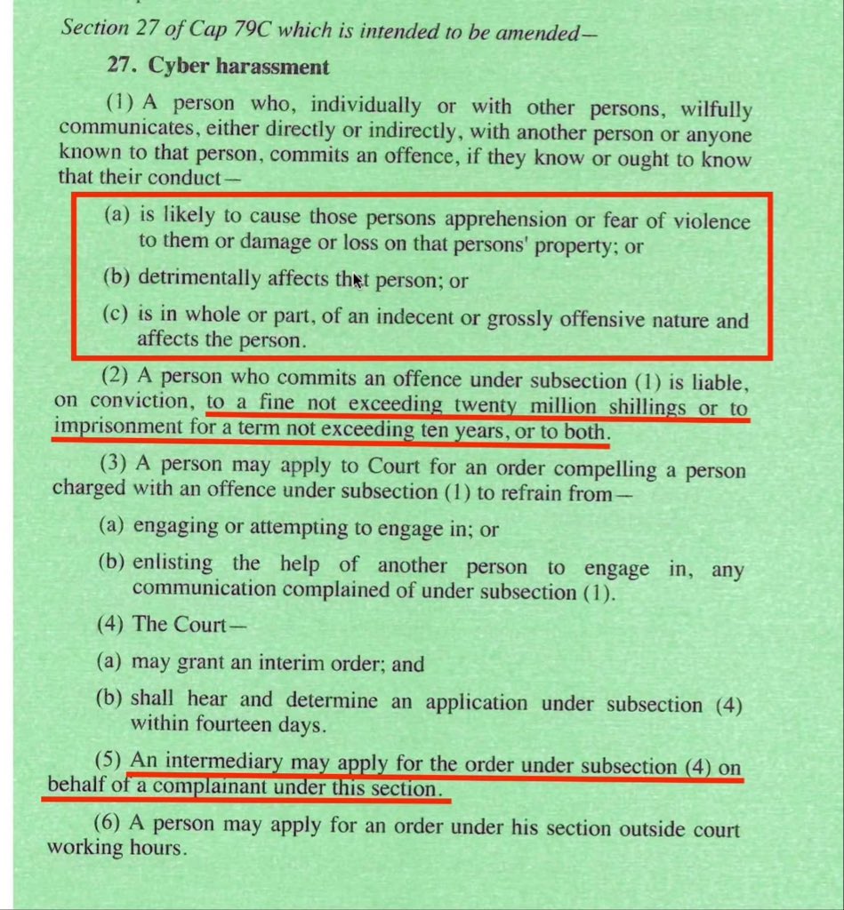 Ukiamka amka na REJECT the Computer Misuse and Cybercrimes (Amendment) law signed by Ruto. #FreeSpeech