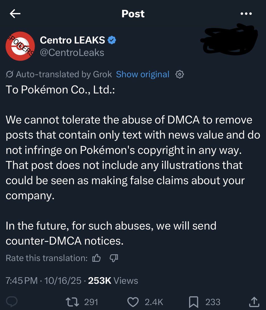 Out of Context Pokémon tweet media