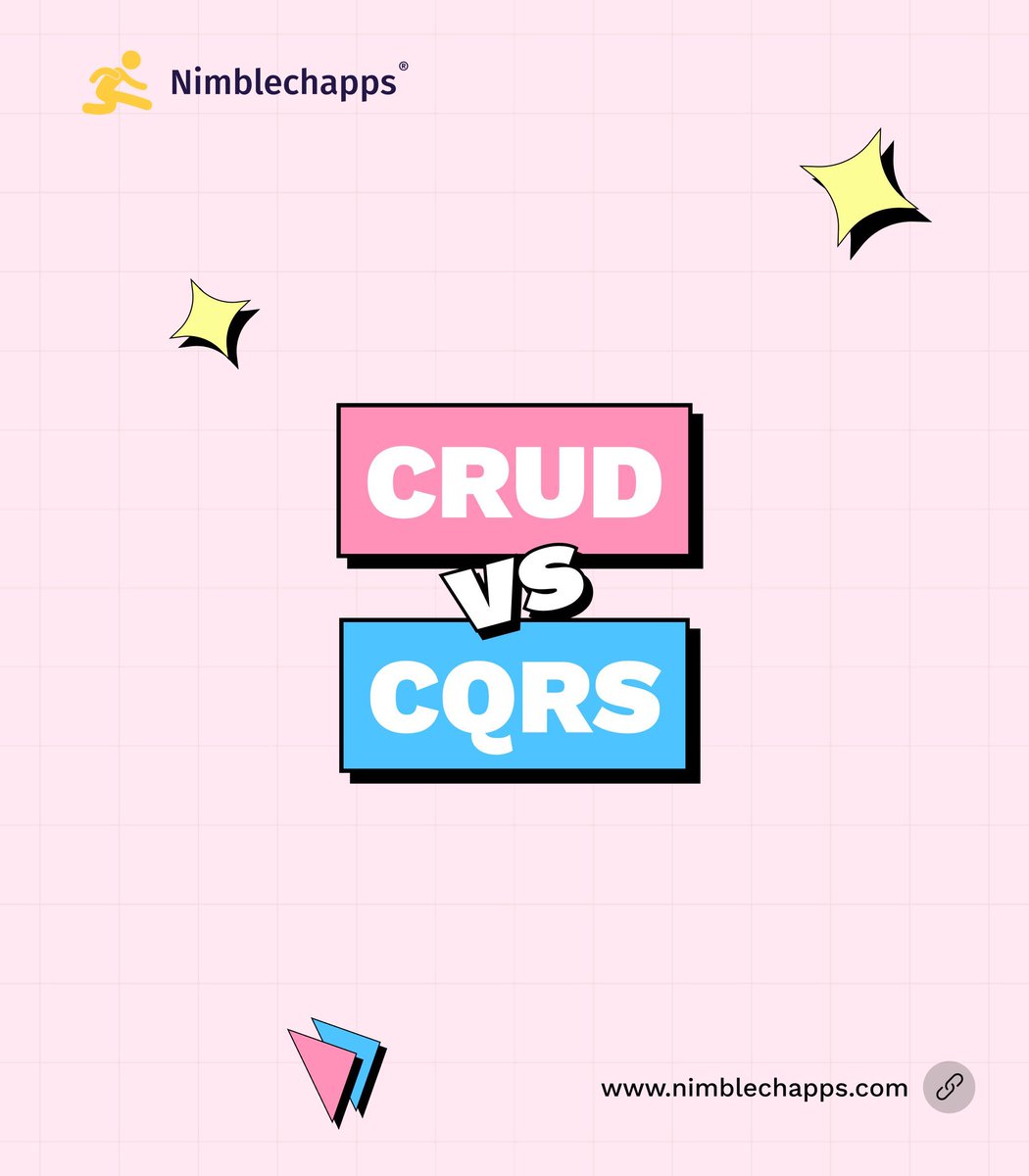 Nimblechapps's tweet image. CRUD vs CQRS — Simplicity or Scalability? 🧐
CRUD = one model for all operations.
CQRS = split read/write for better performance.
Use CRUD for small apps, CQRS for large, event-driven systems.
Which one powers your backend? 👇
#BackendDevelopment #CQRS #CRUD #SystemDesign