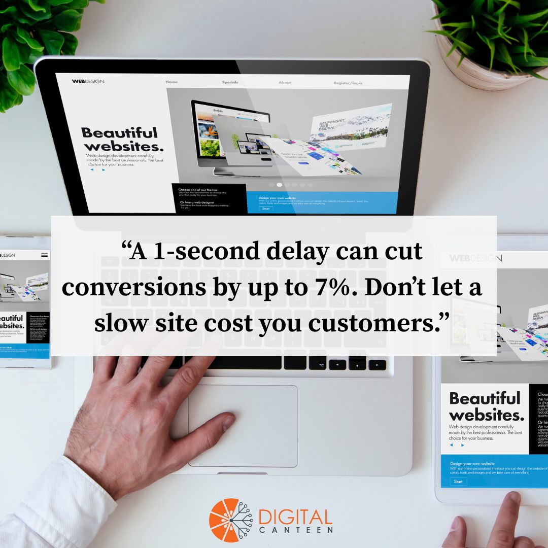 DigitalCanteen's tweet image. A 1-second delay can cut conversions by up to 7%. Don’t let a slow site cost you customers.
👉 Run a quick speed check today. Every second counts.

#websitespeedoptimization #websitespeedmatters