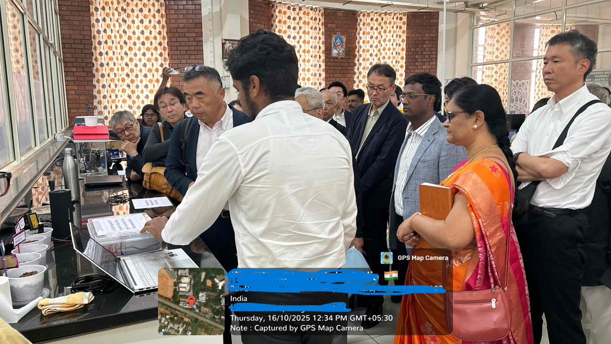 shreyasku31's tweet image. Yesterday I successfully presented our Project "Dharani" to Japanese CEOs & delegates!
So proud of our team & our little AI device helping farmers. Got some great feedback!
Feeling like I'm living in heaven today also......
#SmartFarming #AI #IoT #BigDay