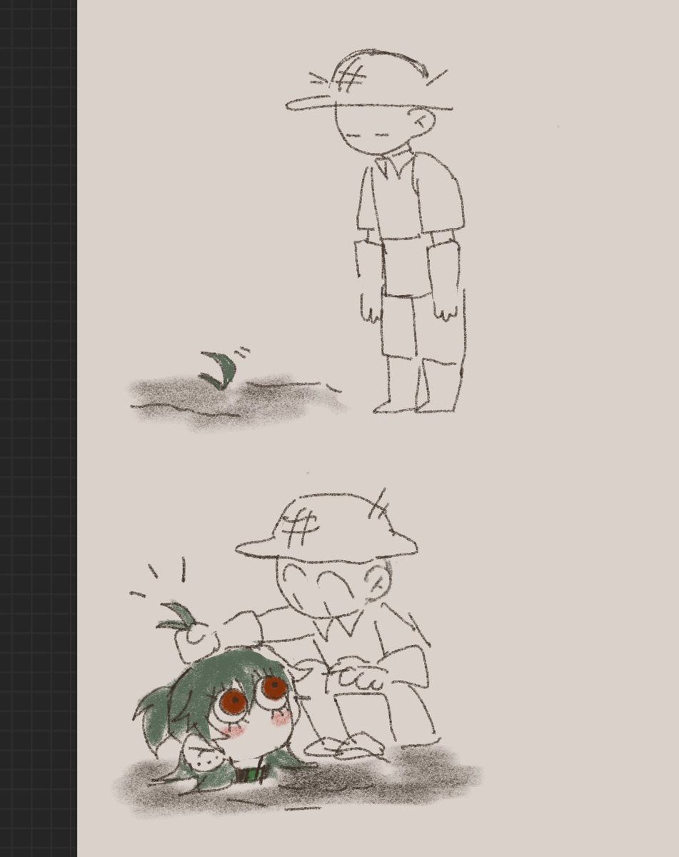 OceanSunChips's tweet photo. @san_1241 He is a vegetable https://t.co/gDmiDZSjcM