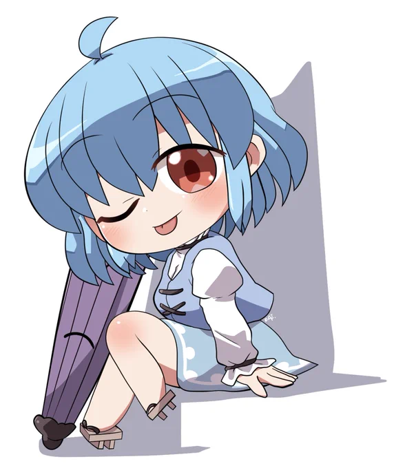 ぺろっと小傘ちゃん #おは東方