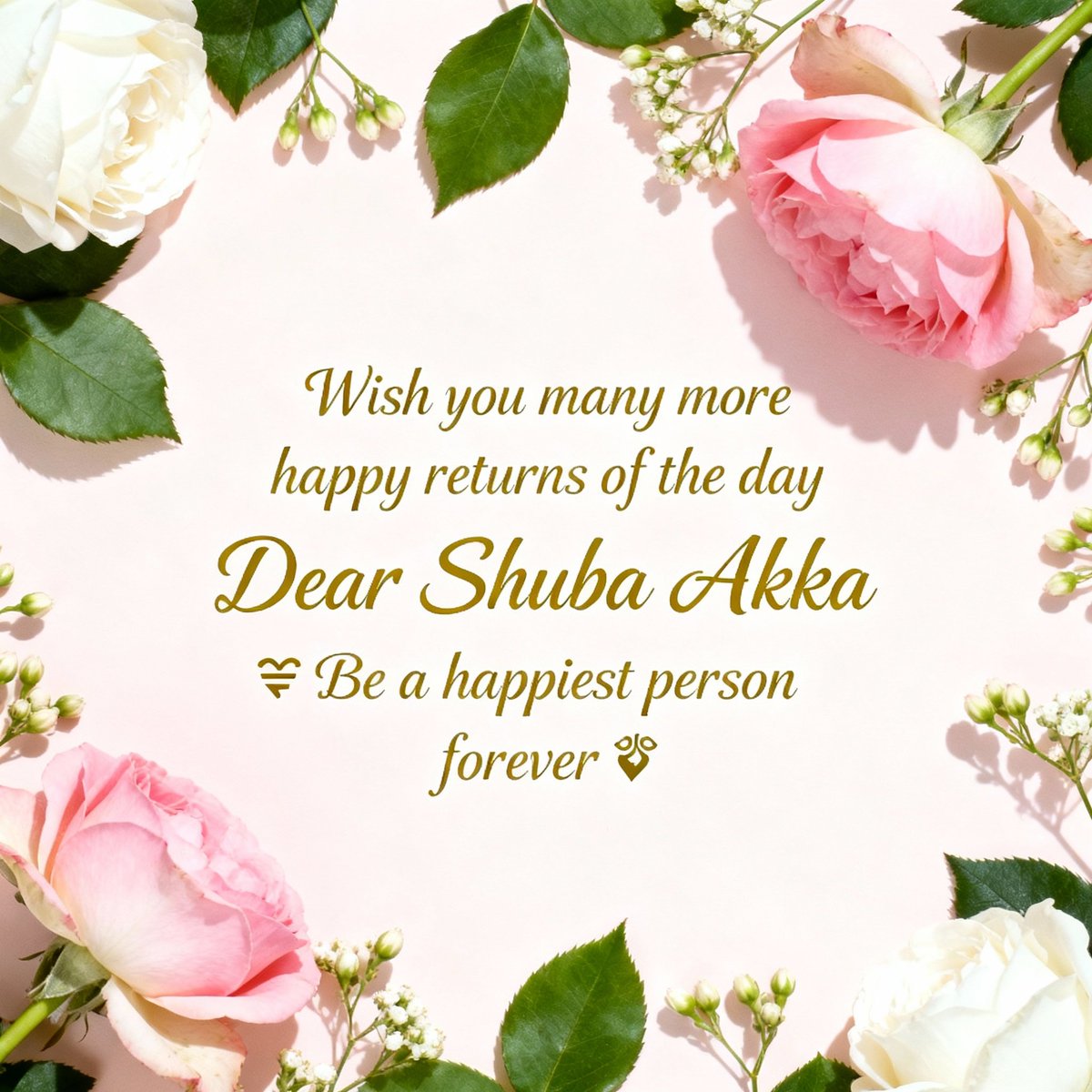 Happy Birthday my dear <a href="/CoolieDeva1710/">Thendral</a> Akka 💓... Stay strong and bold forever ♾️...

I want to see your smile and rejoice forever 😍 Akka 💓